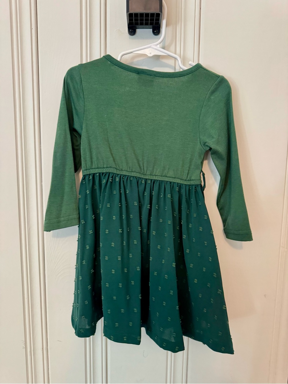 Emerald Green Matching Family Dress Set - Picture 11 of 15